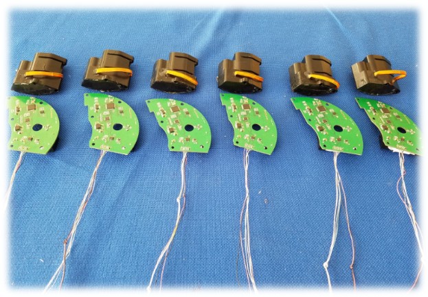 单点激光探测组件